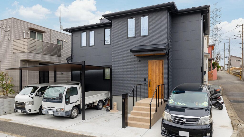アクティエが手がけた住まいの外観