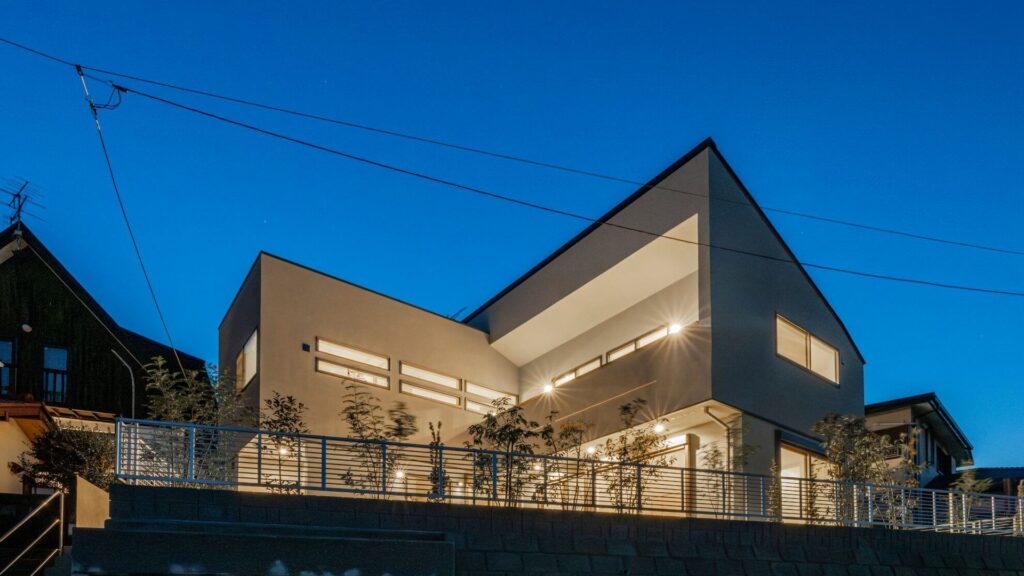プリンシパルホームが手がけたモダンな住まいの外観