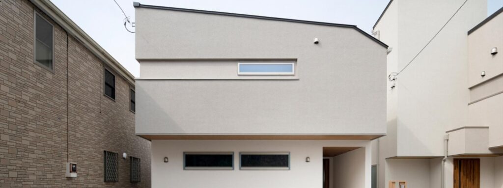 プリンシパルホームが手がけたシンプルな住まいの外観
