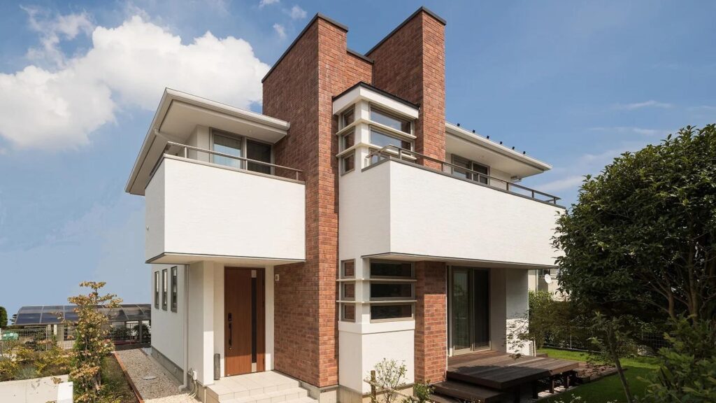 近代ホームが手がけた住まいの外観