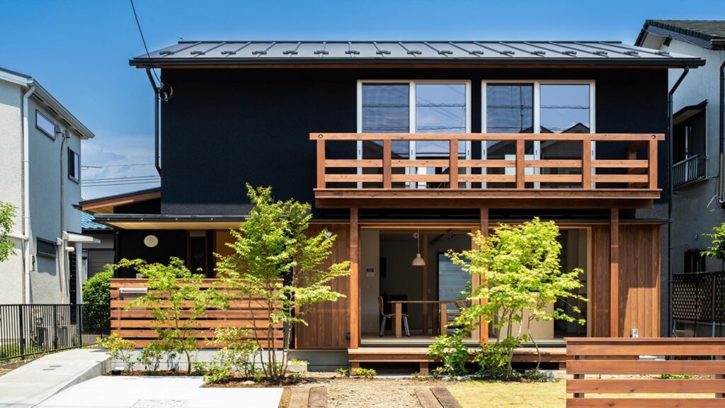 木匠工務店が手がけた住まいの外観