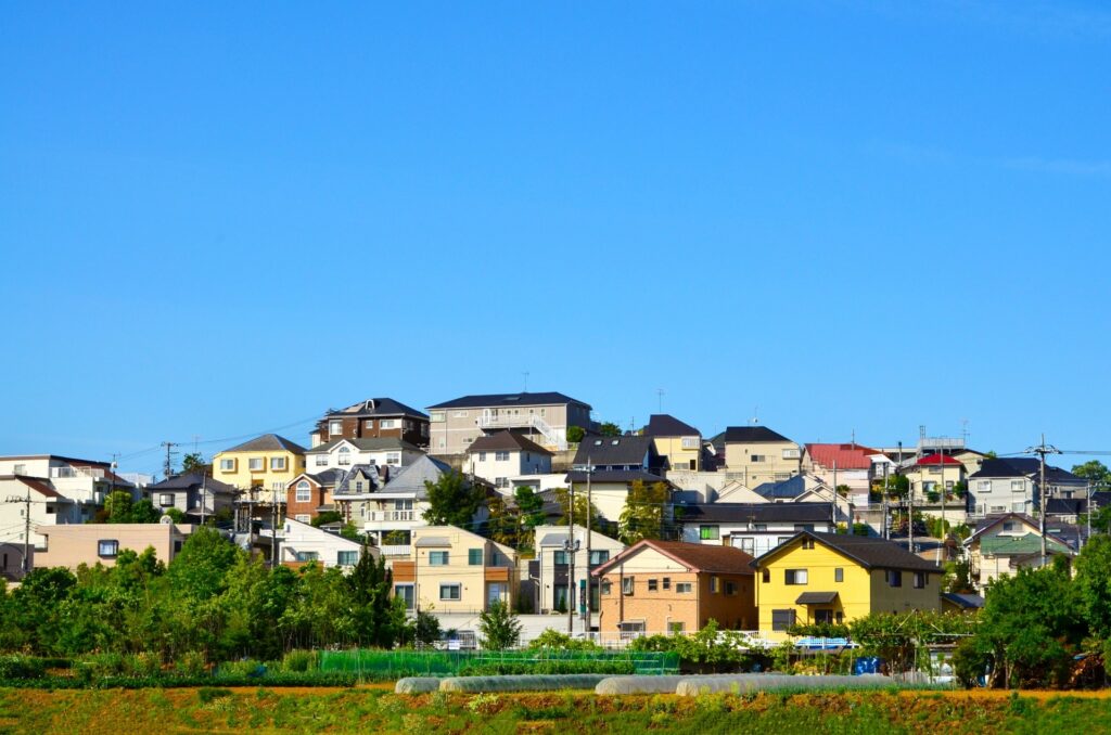 横浜市の住宅街イメージ